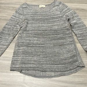 3/$15 Gray Hollister sweater